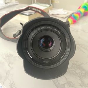 Canon EOS M6 - with 50mm lens and three batteries included.